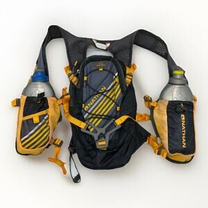 Nathan Zelos Men's High-Capacity Race Vest 2L Hydration / 9L Storage - One Size